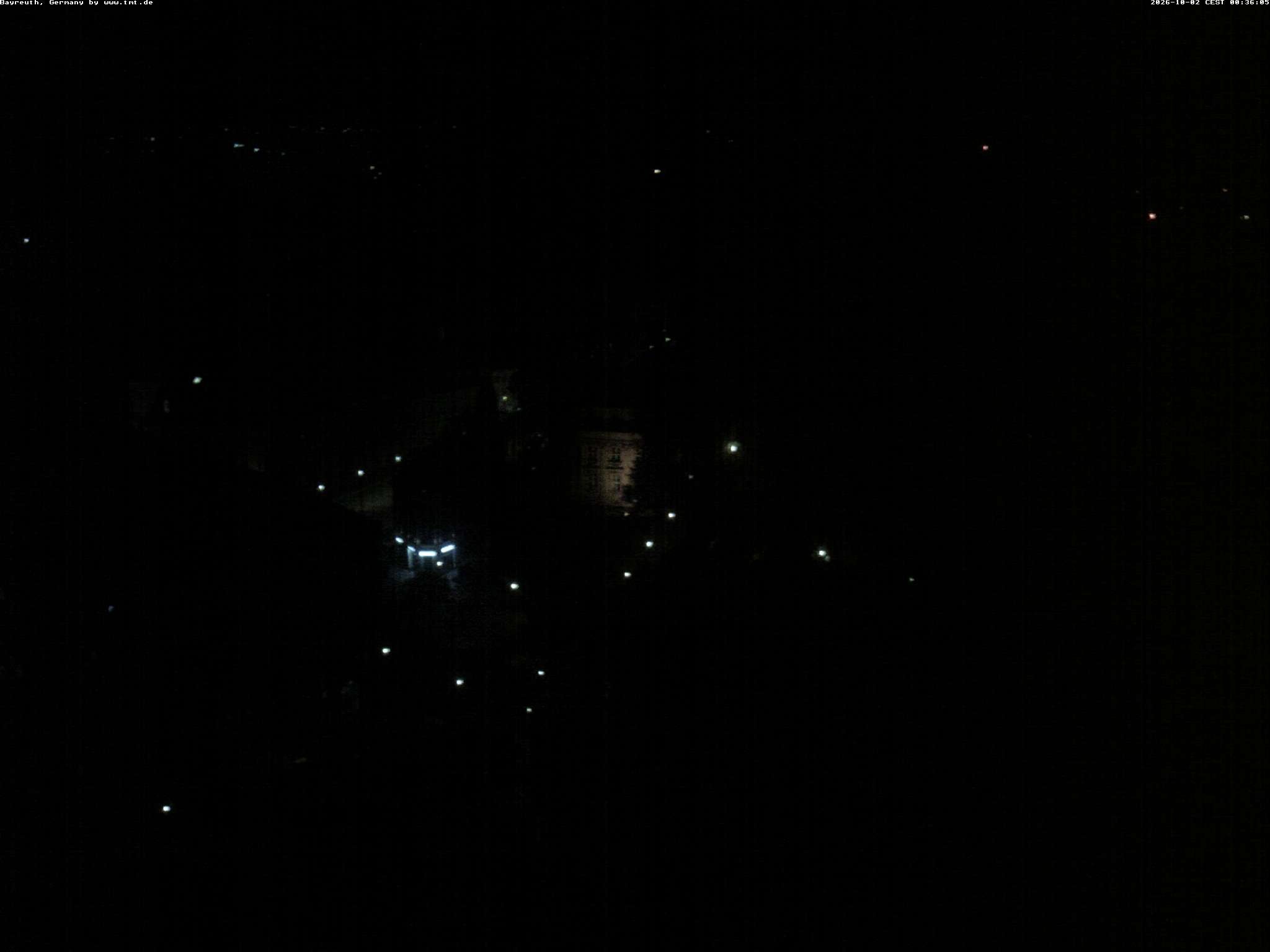 Archiv Foto Webcam Bayreuth: Blick vom Rathaus