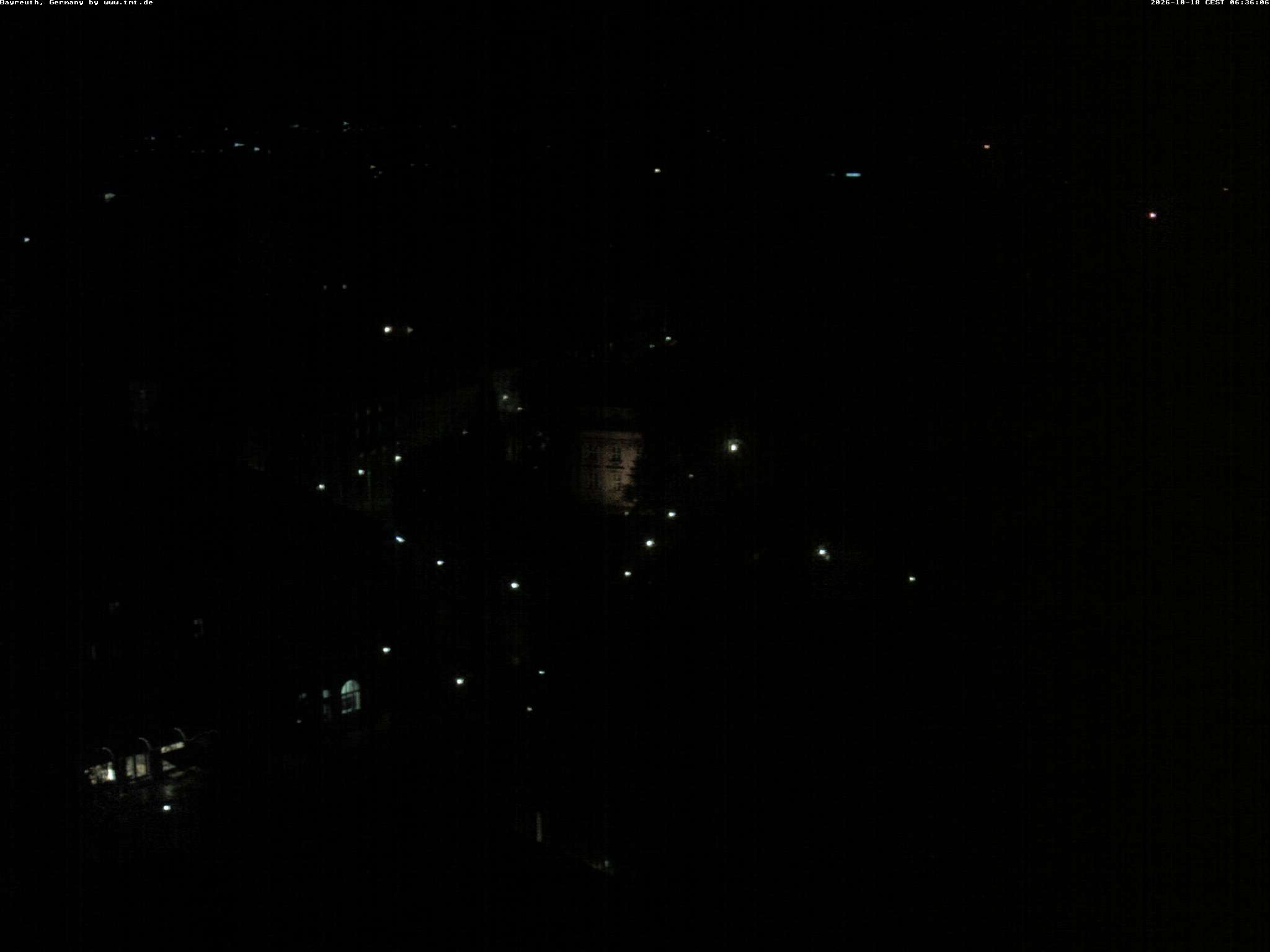 Archived image Webcam Bayreuth City Centre
