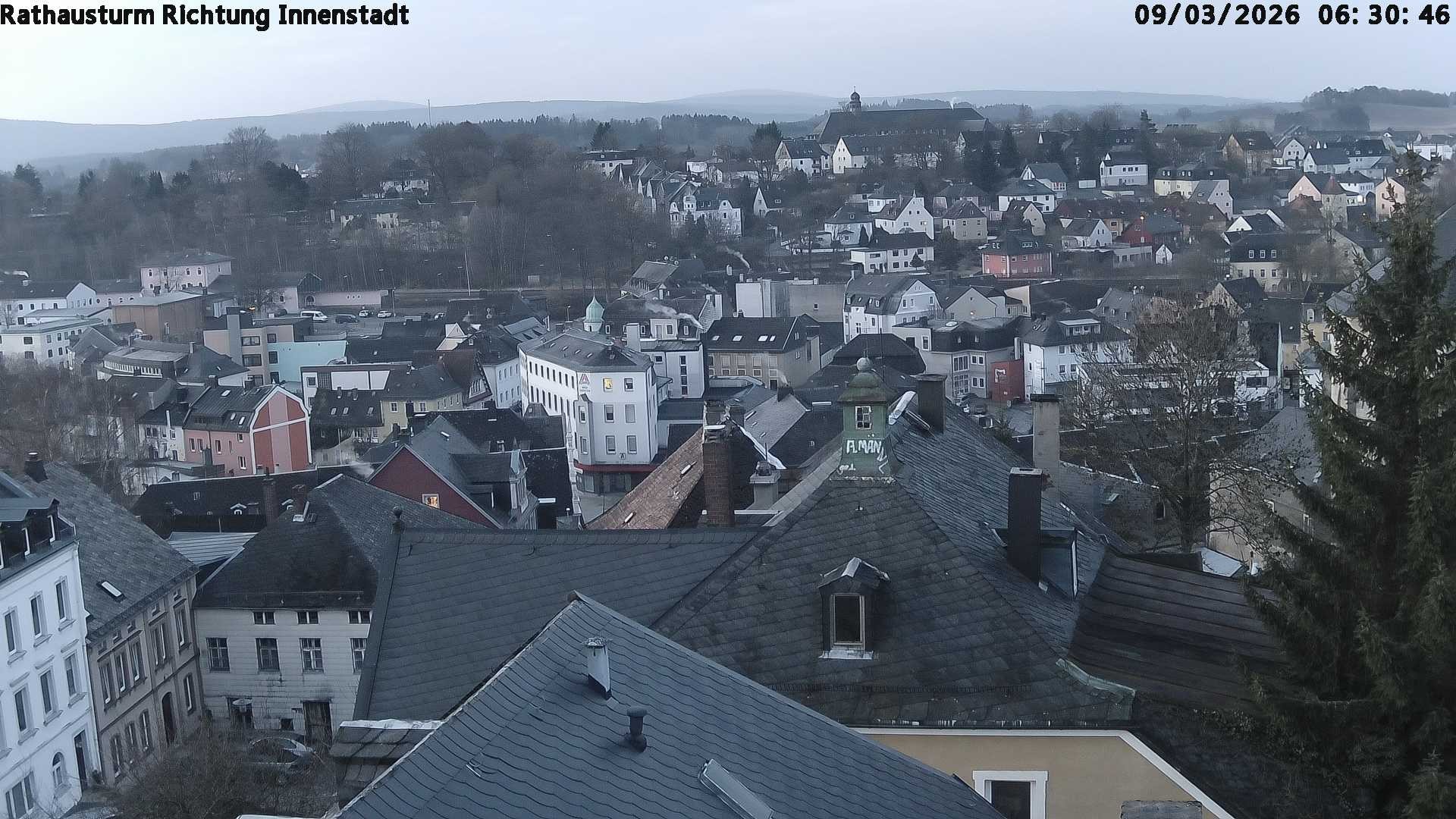 Archiv Foto Webcam Münchberg (Fichtelgebirge)