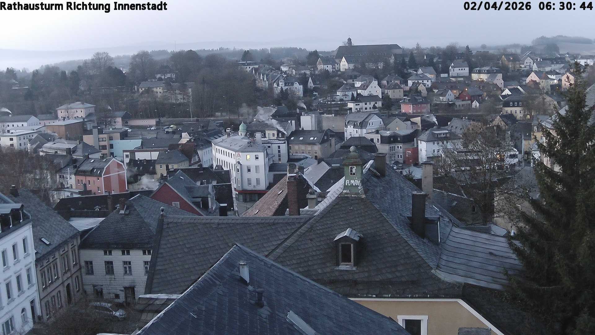 Archiv Foto Webcam Münchberg (Fichtelgebirge)