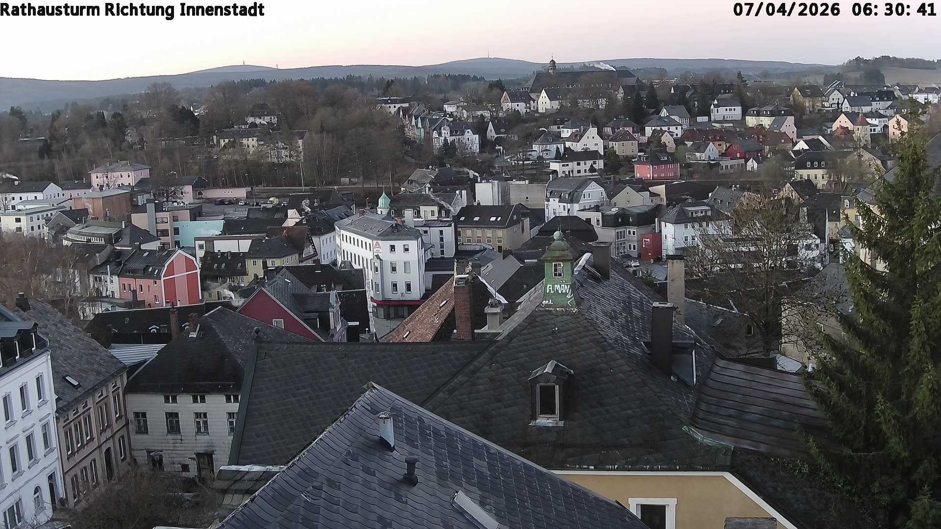 Archiv Foto Webcam Münchberg (Fichtelgebirge)