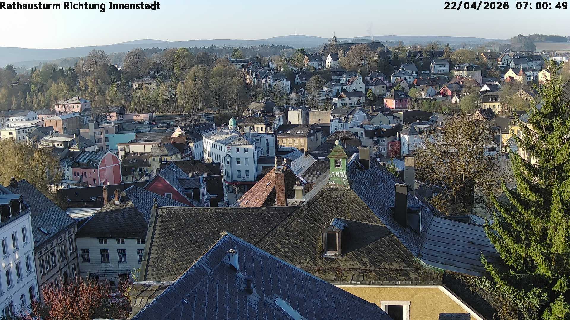 Archiv Foto Webcam Münchberg (Fichtelgebirge)