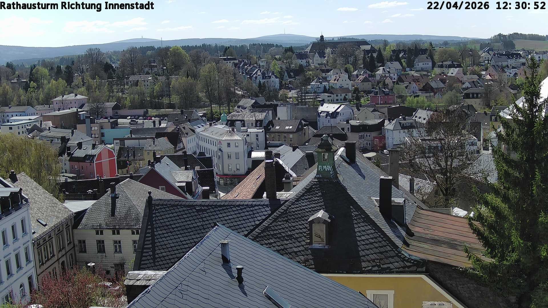 Archiv Foto Webcam Münchberg (Fichtelgebirge)