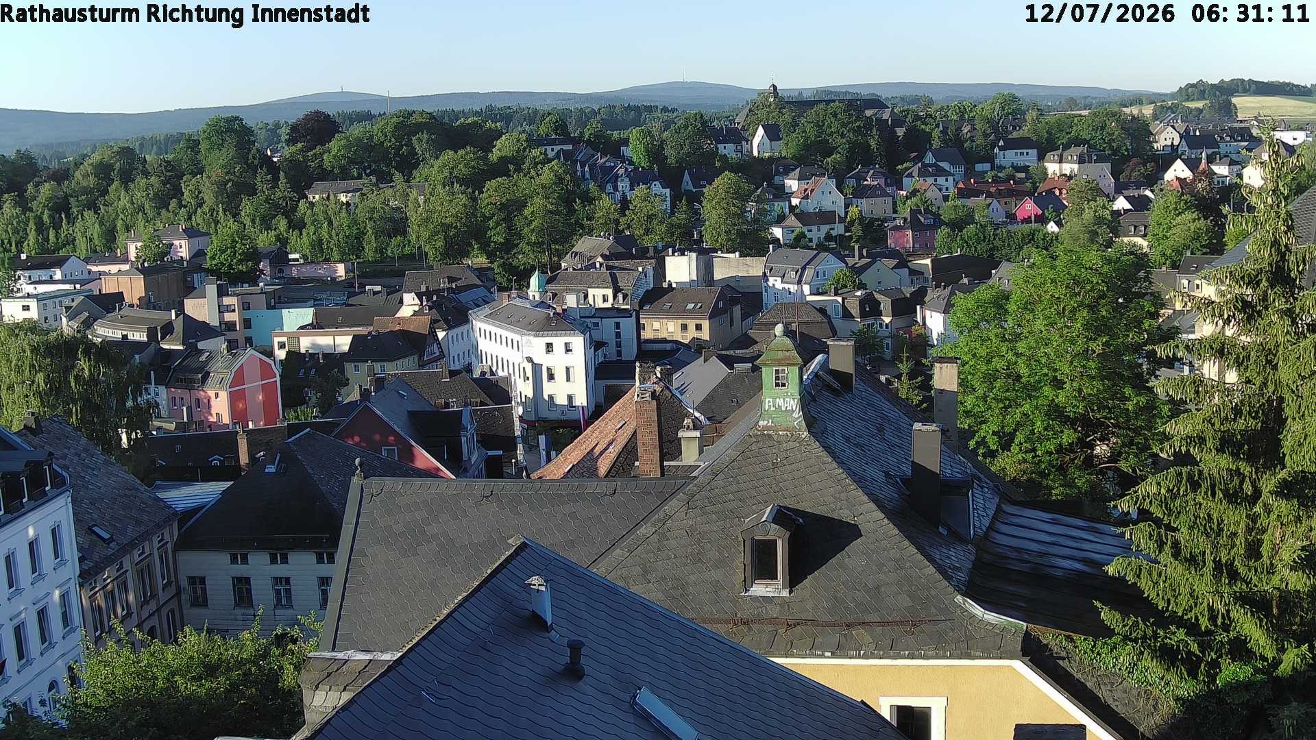 Archiv Foto Webcam Münchberg (Fichtelgebirge)