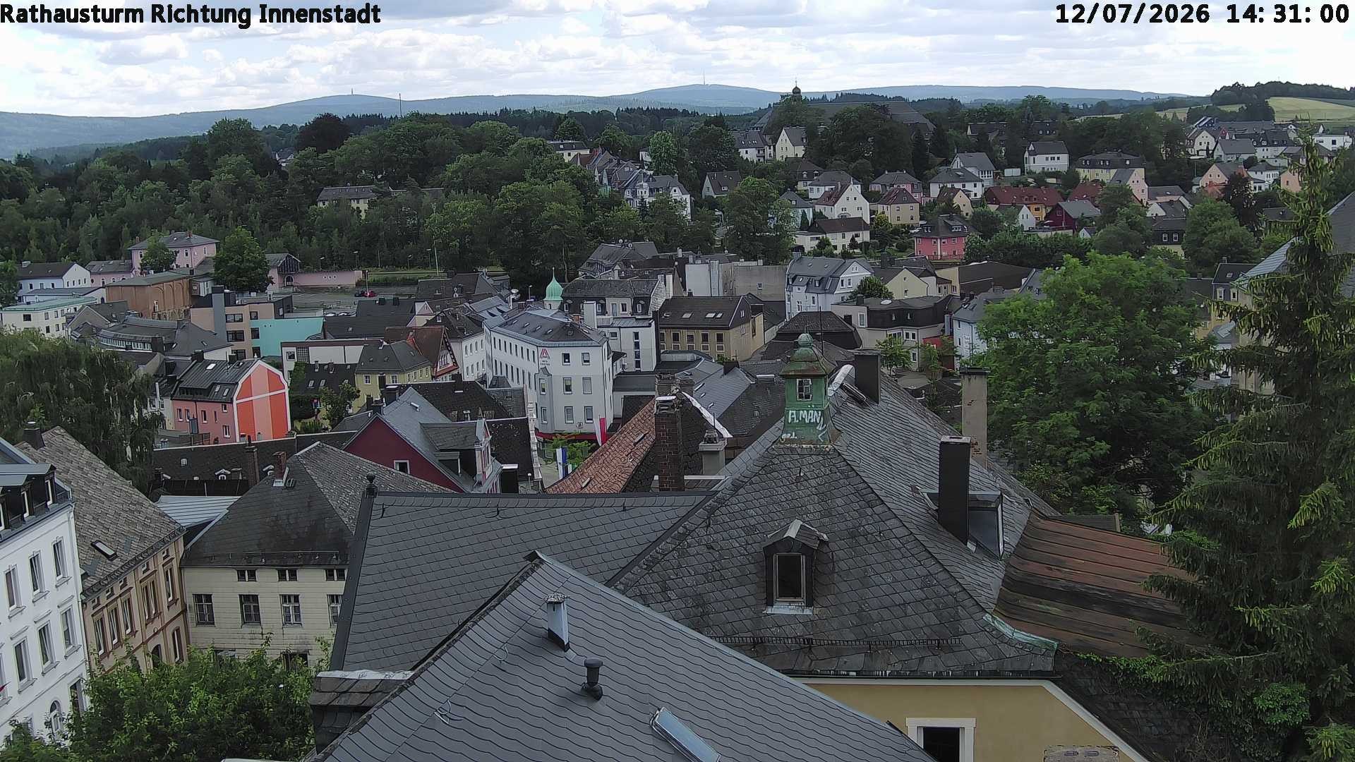 Archiv Foto Webcam Münchberg (Fichtelgebirge)