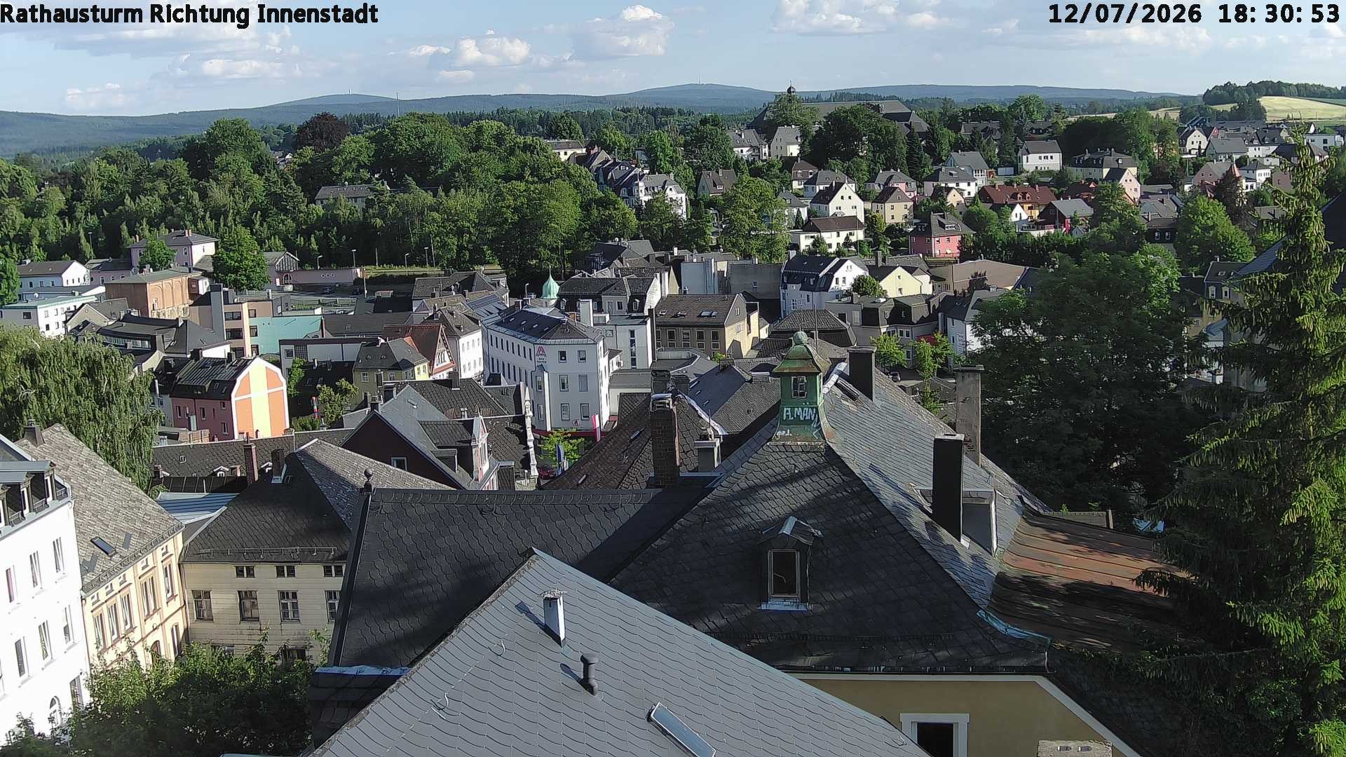 Archiv Foto Webcam Münchberg (Fichtelgebirge)