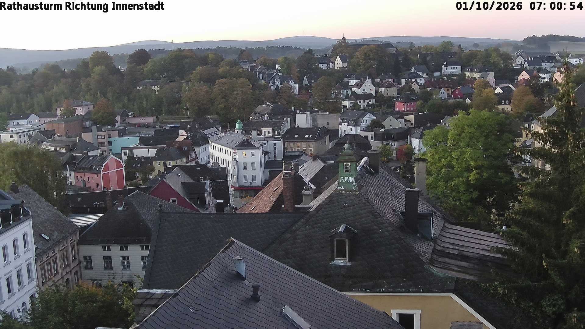 Archiv Foto Webcam Münchberg (Fichtelgebirge)