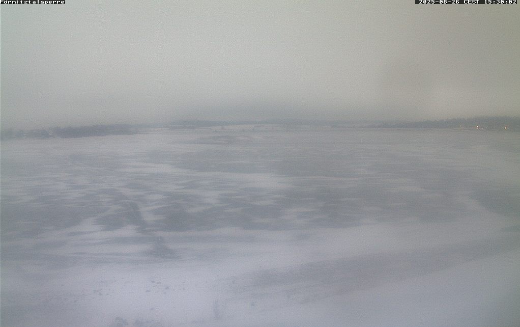 Archiv Foto Webcam Förmitztalsperre Richtung Förbau