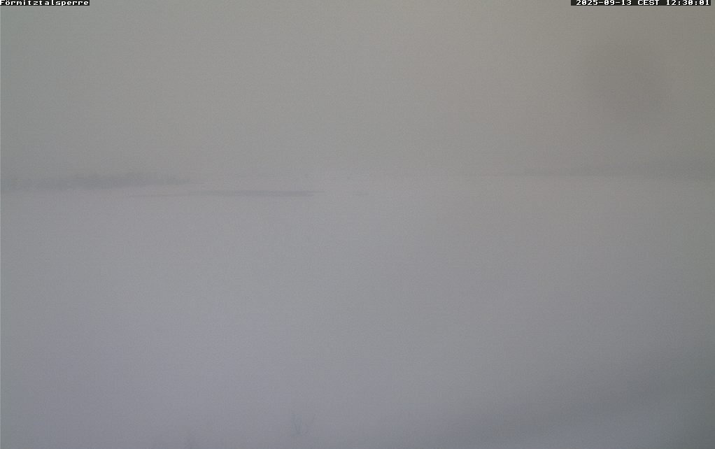 Archived image Webcam Dam Förmitztal (Northbound)