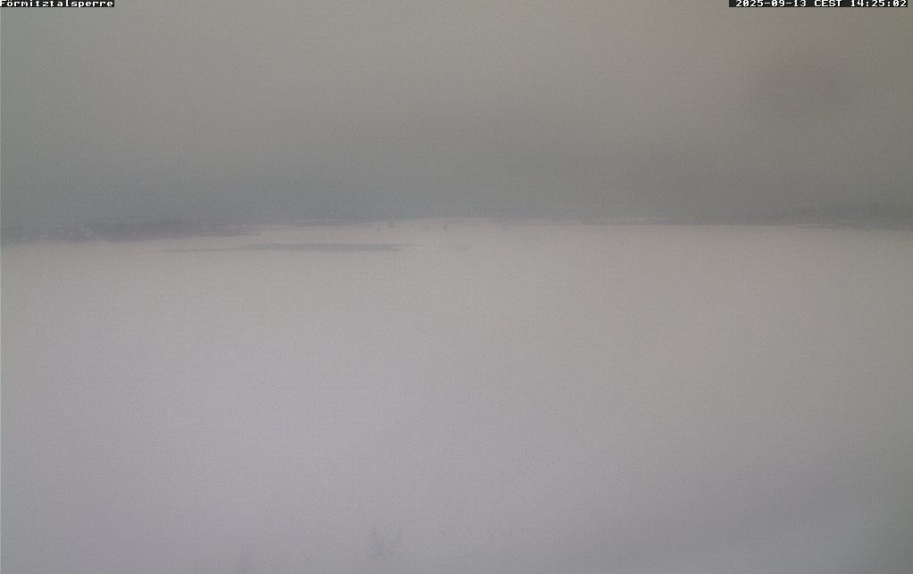 Archived image Webcam Dam Förmitztal (Northbound)