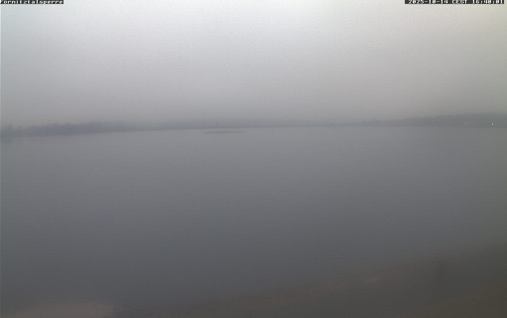 Archived image Webcam Dam Förmitztal (Northbound)