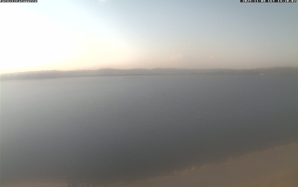 Archiv Foto Webcam Förmitztalsperre Richtung Förbau