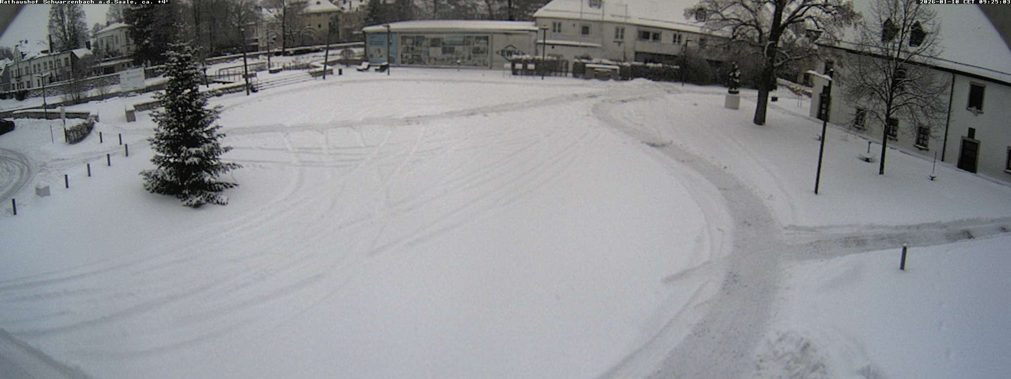 Archiv Foto Webcam Schwarzenbach an der Saale Rathaushof