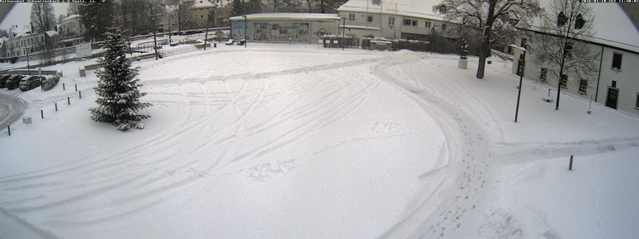 Archiv Foto Webcam Schwarzenbach an der Saale Rathaushof