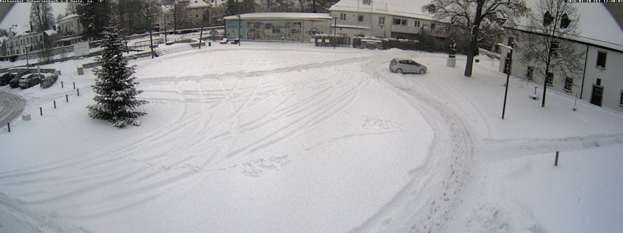 Archiv Foto Webcam Schwarzenbach an der Saale Rathaushof