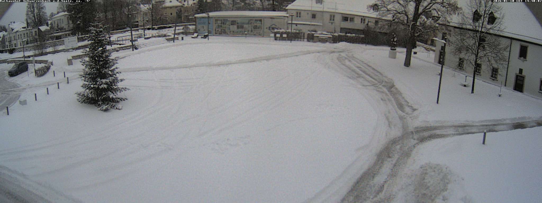 Archiv Foto Webcam Schwarzenbach an der Saale Rathaushof