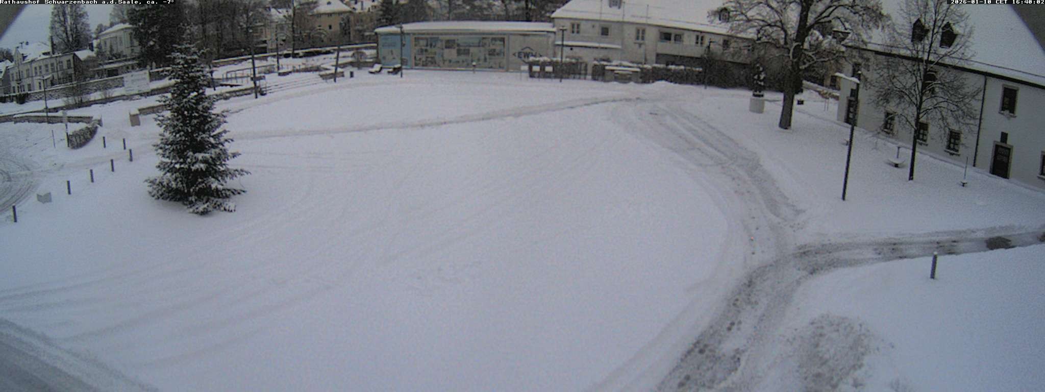 Archiv Foto Webcam Schwarzenbach an der Saale Rathaushof