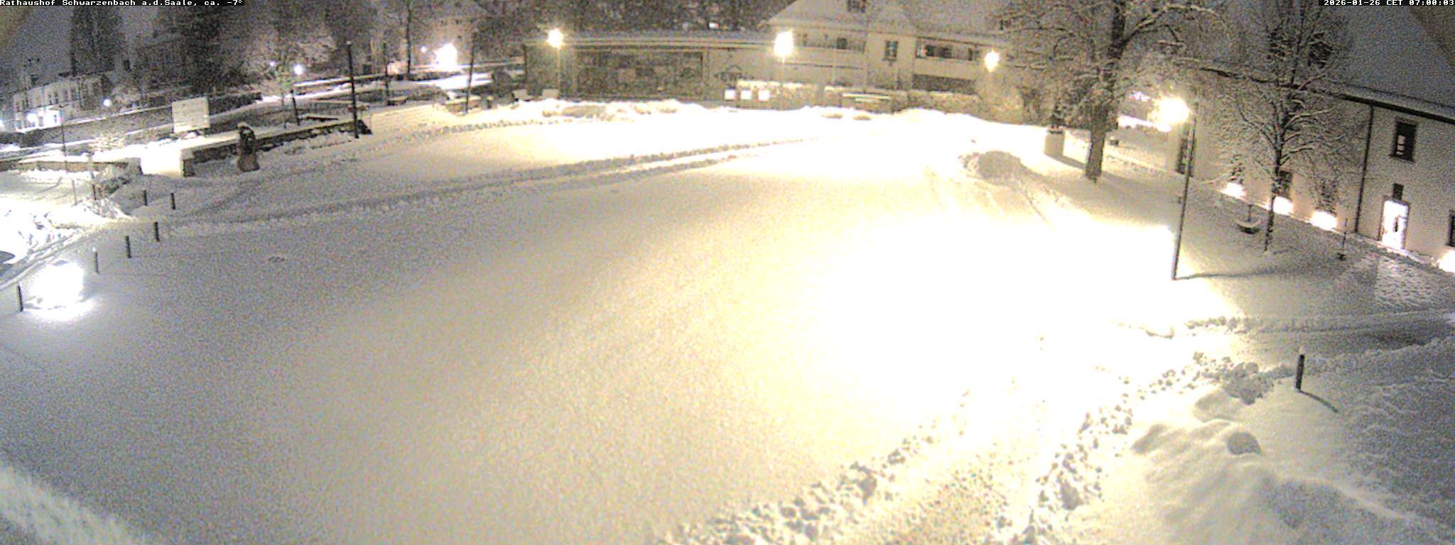 Archiv Foto Webcam Schwarzenbach an der Saale Rathaushof