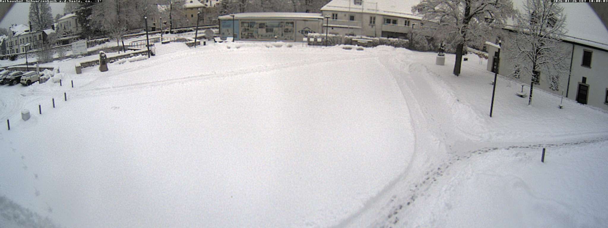 Archiv Foto Webcam Schwarzenbach an der Saale Rathaushof