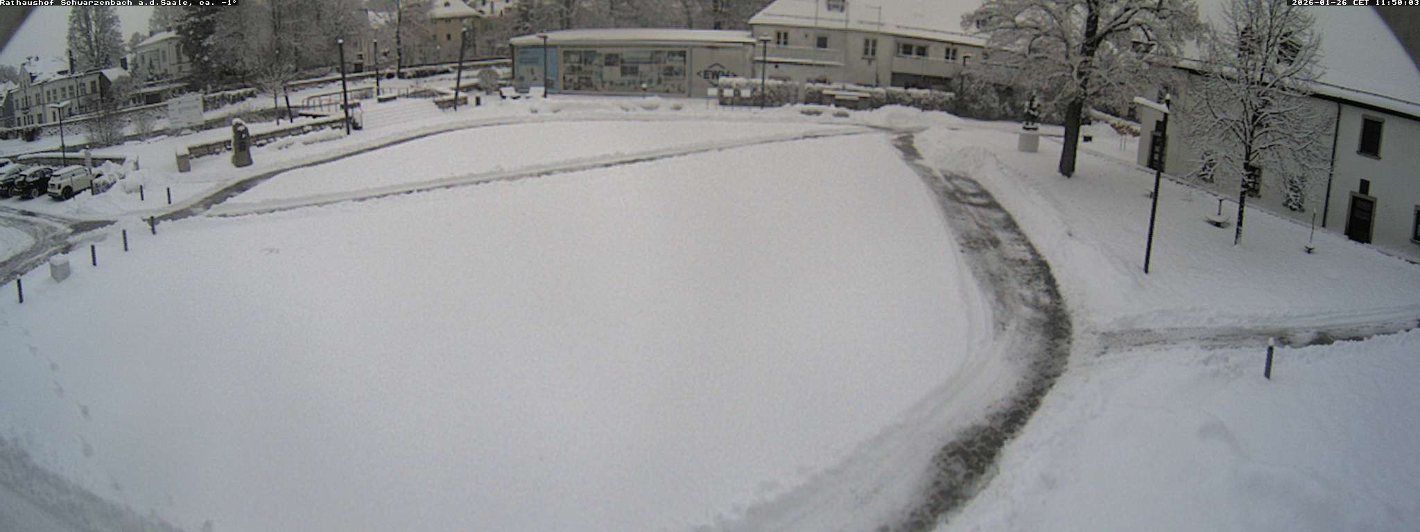 Archiv Foto Webcam Schwarzenbach an der Saale Rathaushof