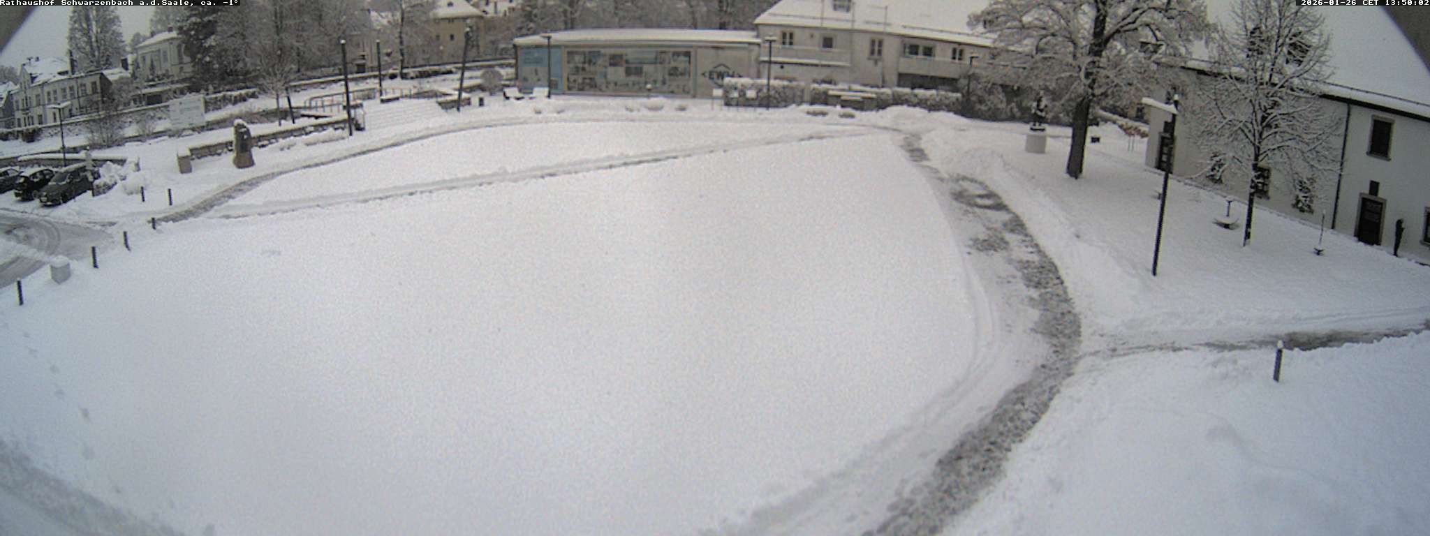 Archiv Foto Webcam Schwarzenbach an der Saale Rathaushof