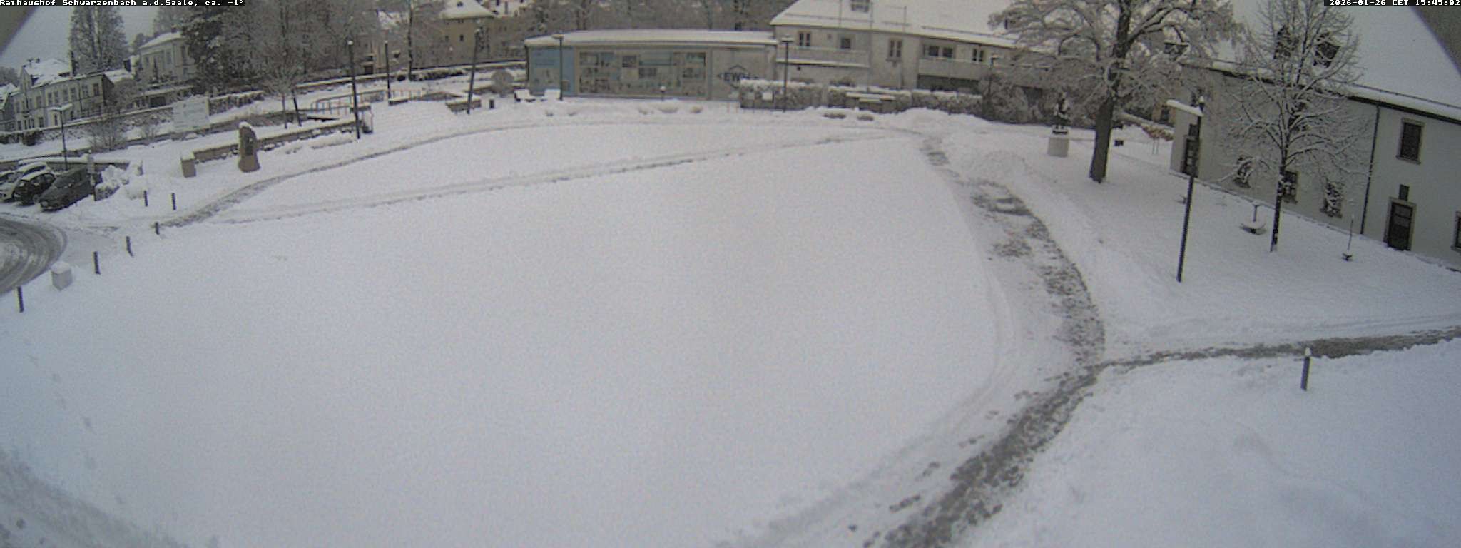 Archiv Foto Webcam Schwarzenbach an der Saale Rathaushof