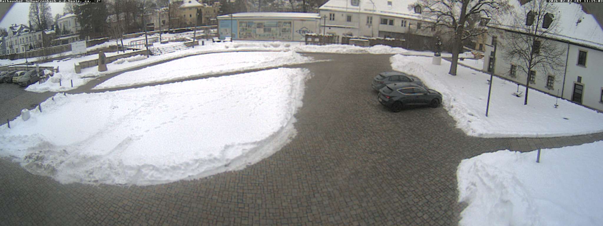Archiv Foto Webcam Schwarzenbach an der Saale Rathaushof