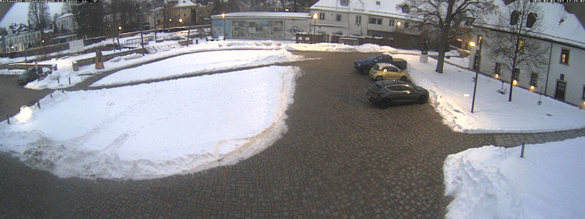 Archiv Foto Webcam Schwarzenbach an der Saale Rathaushof