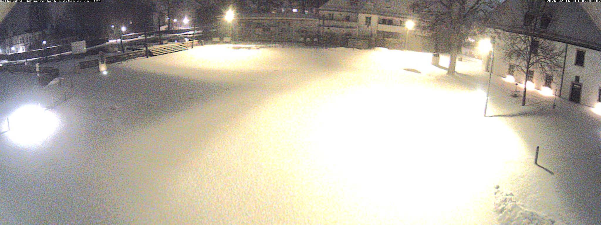 Archiv Foto Webcam Schwarzenbach an der Saale Rathaushof