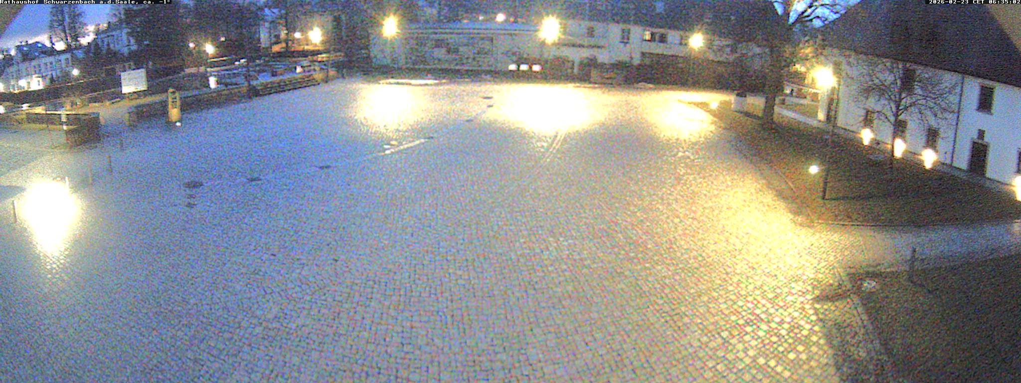 Archiv Foto Webcam Schwarzenbach an der Saale Rathaushof