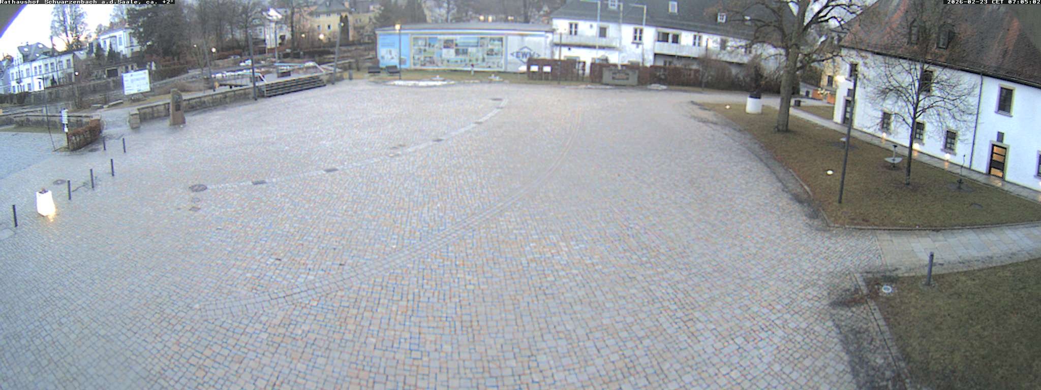 Archiv Foto Webcam Schwarzenbach an der Saale Rathaushof