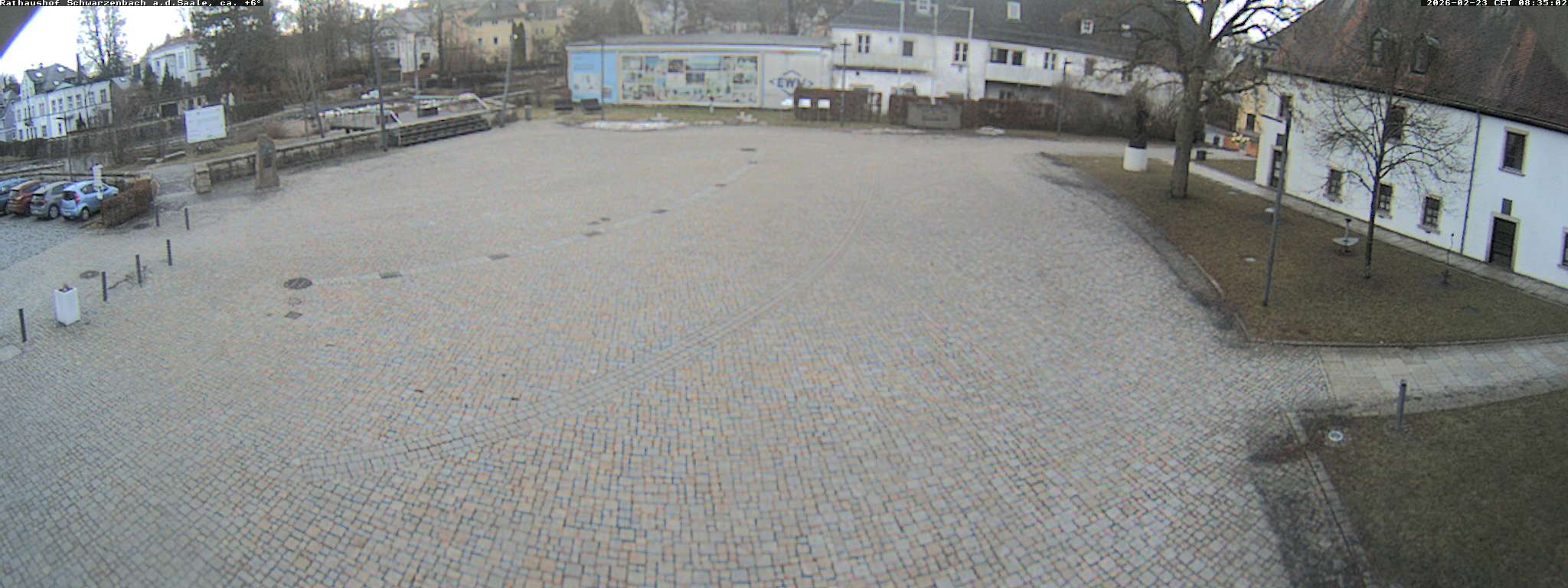 Archiv Foto Webcam Schwarzenbach an der Saale Rathaushof