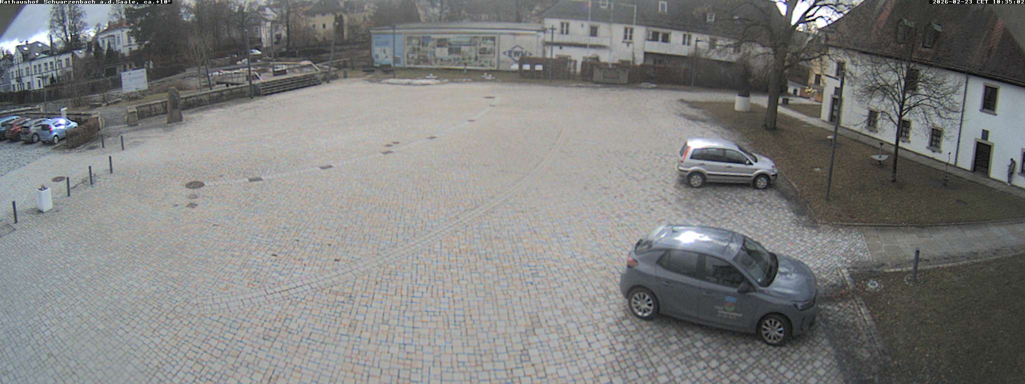 Archiv Foto Webcam Schwarzenbach an der Saale Rathaushof