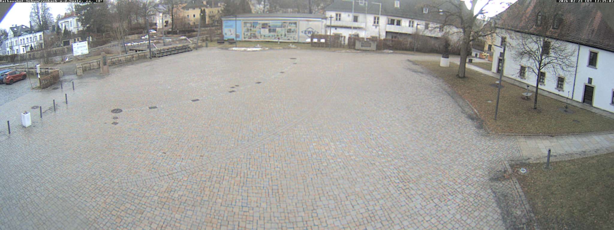 Archiv Foto Webcam Schwarzenbach an der Saale Rathaushof