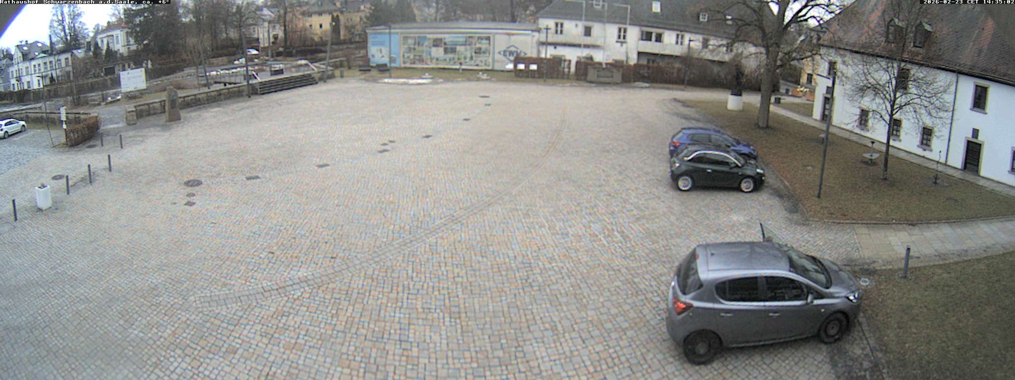 Archiv Foto Webcam Schwarzenbach an der Saale Rathaushof