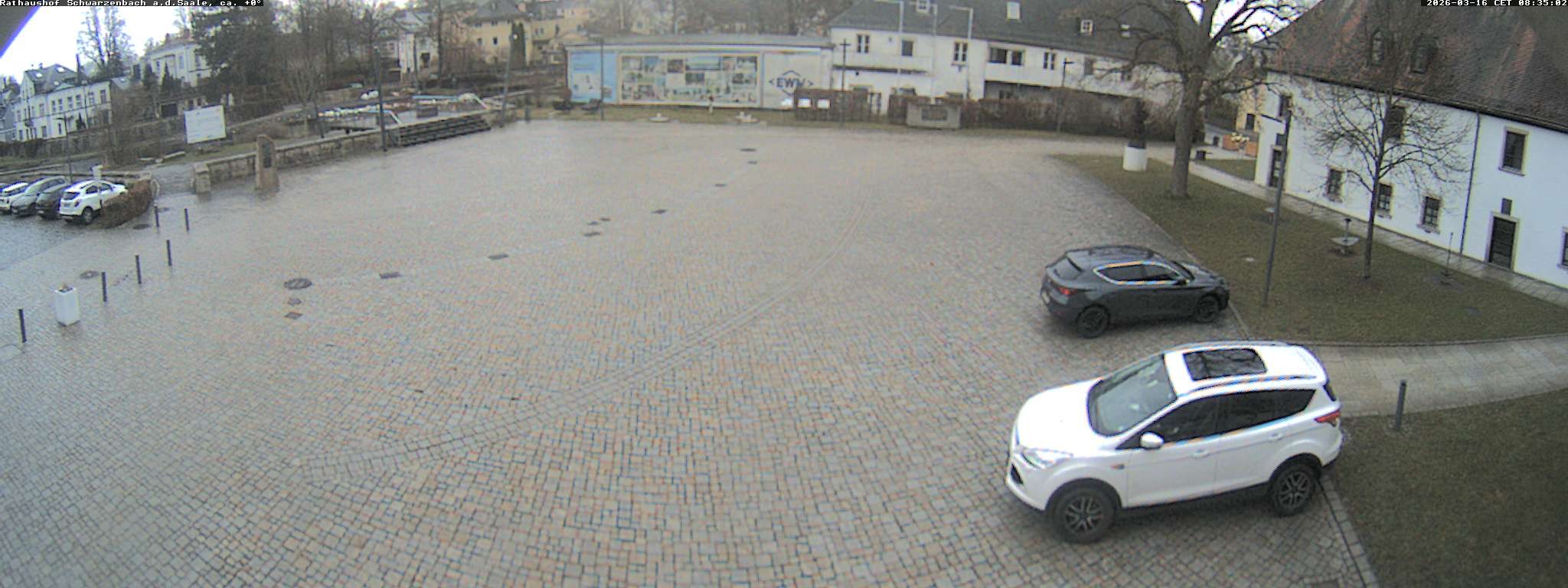 Archiv Foto Webcam Schwarzenbach an der Saale Rathaushof