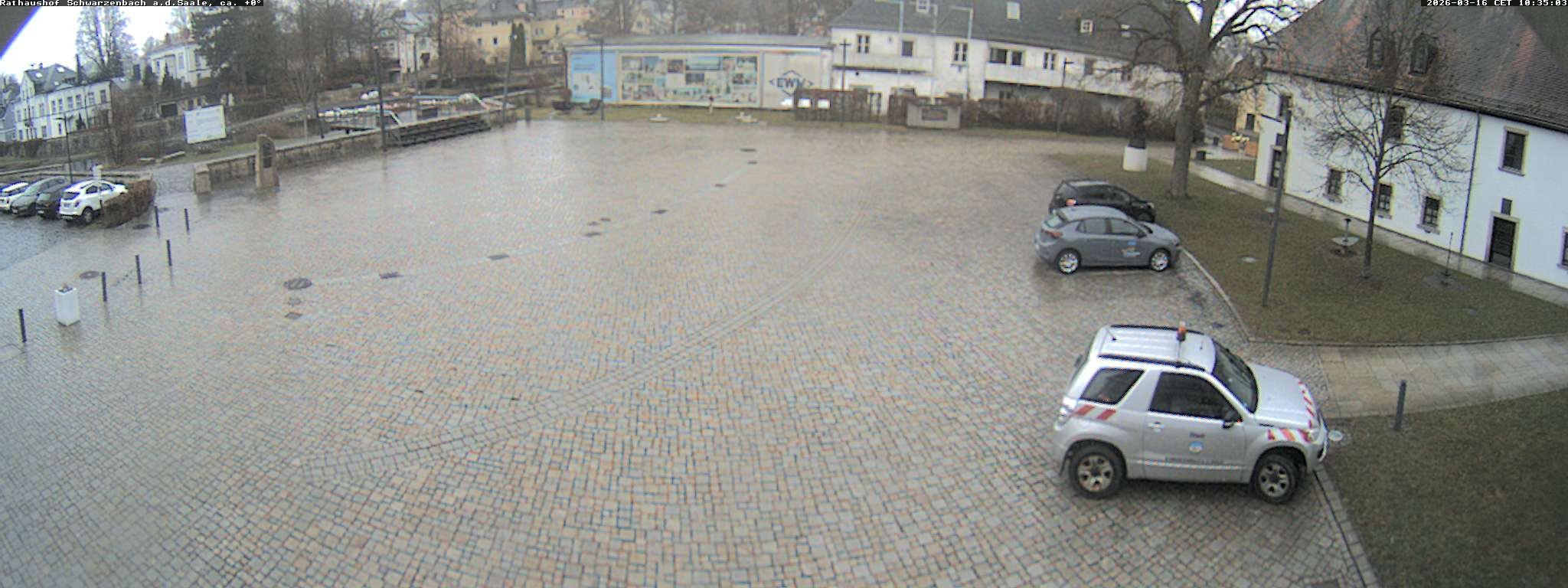 Archiv Foto Webcam Schwarzenbach an der Saale Rathaushof
