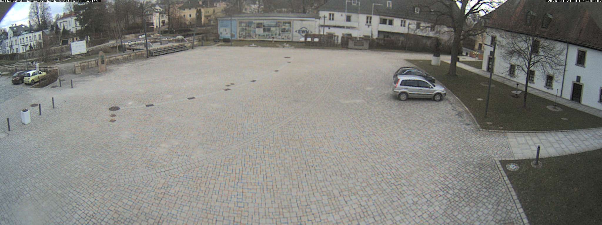 Archiv Foto Webcam Schwarzenbach an der Saale Rathaushof