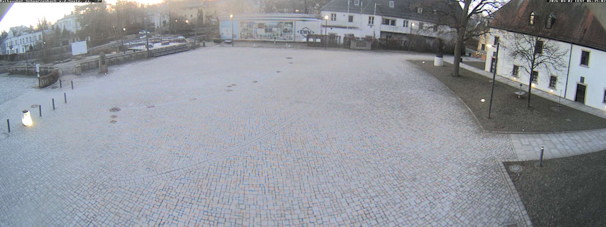 Archiv Foto Webcam Schwarzenbach an der Saale Rathaushof