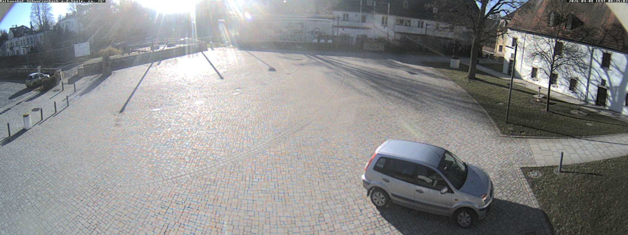 Archiv Foto Webcam Schwarzenbach an der Saale Rathaushof