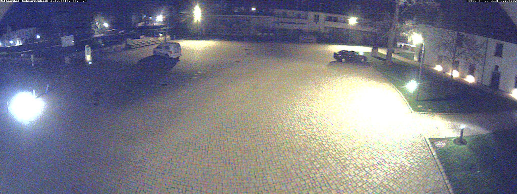 Archiv Foto Webcam Schwarzenbach an der Saale Rathaushof