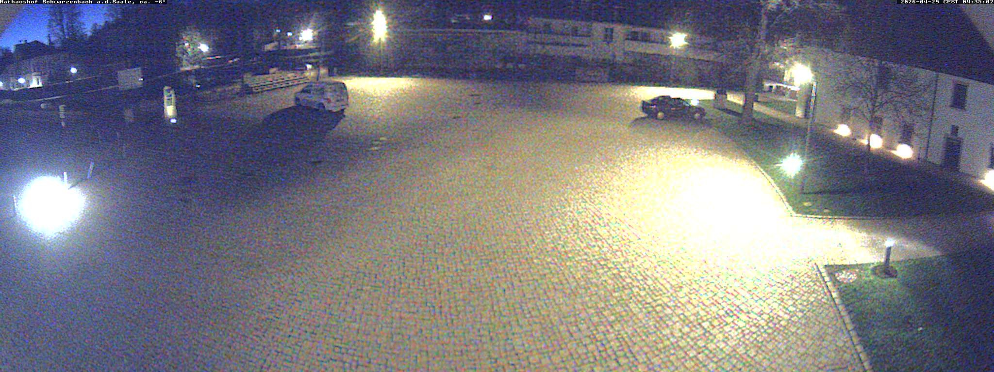 Archiv Foto Webcam Schwarzenbach an der Saale Rathaushof