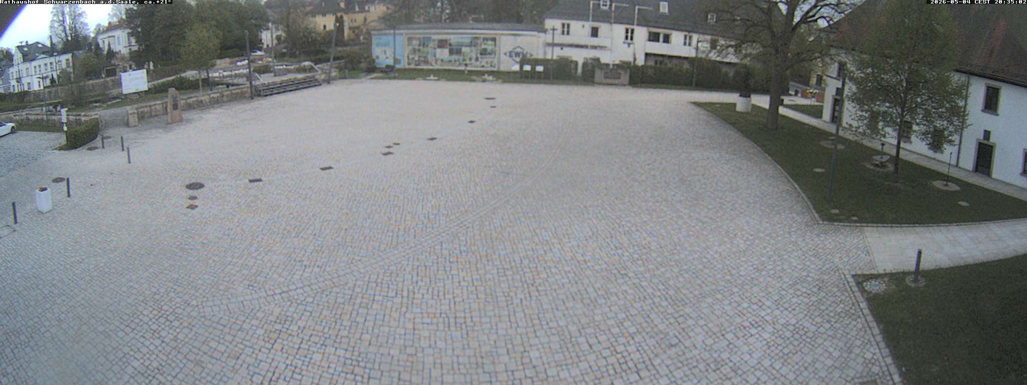 Archiv Foto Webcam Schwarzenbach an der Saale Rathaushof