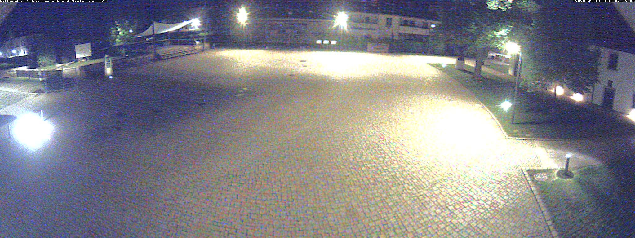 Archiv Foto Webcam Schwarzenbach an der Saale Rathaushof