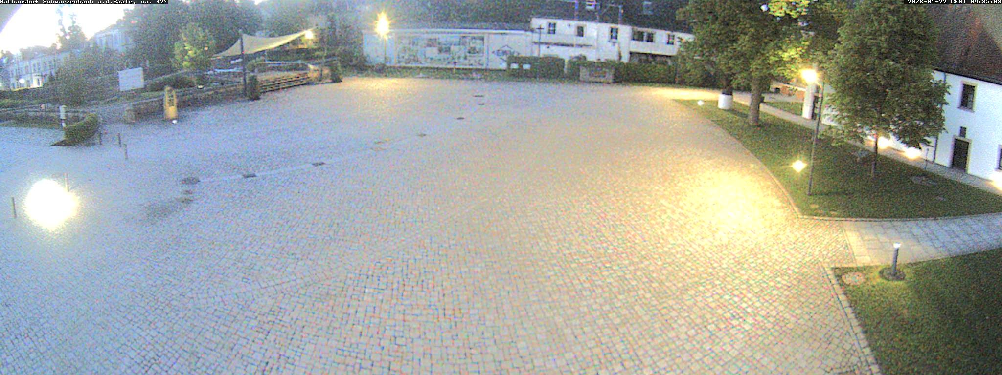 Archiv Foto Webcam Schwarzenbach an der Saale Rathaushof
