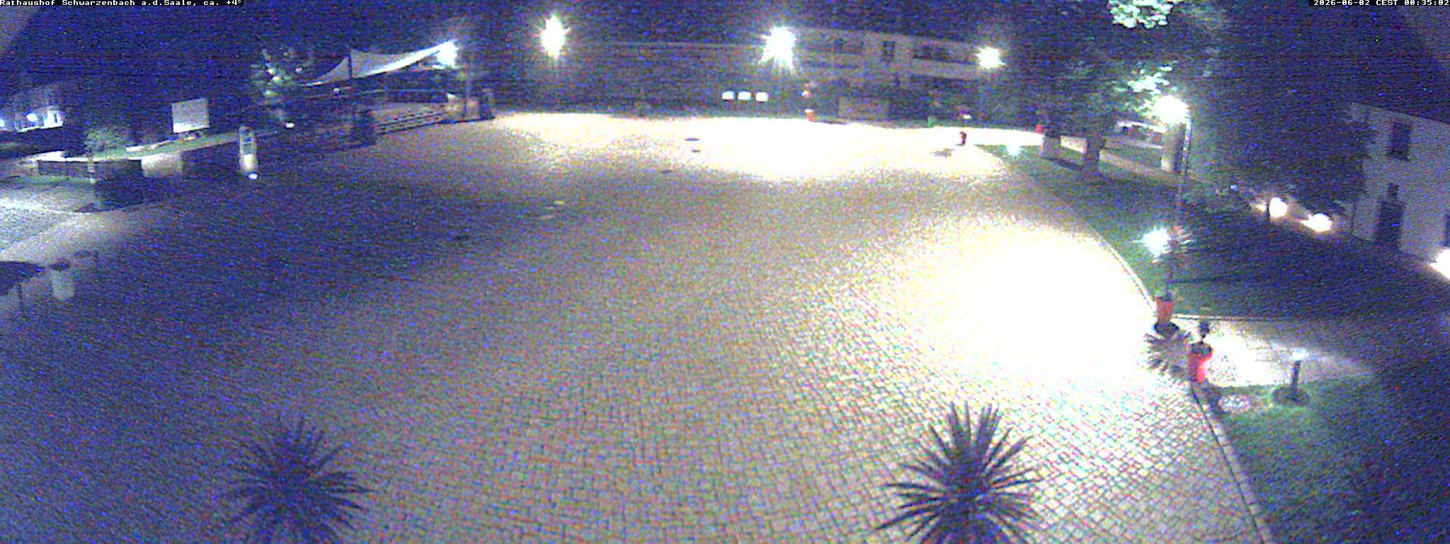 Archiv Foto Webcam Schwarzenbach an der Saale Rathaushof