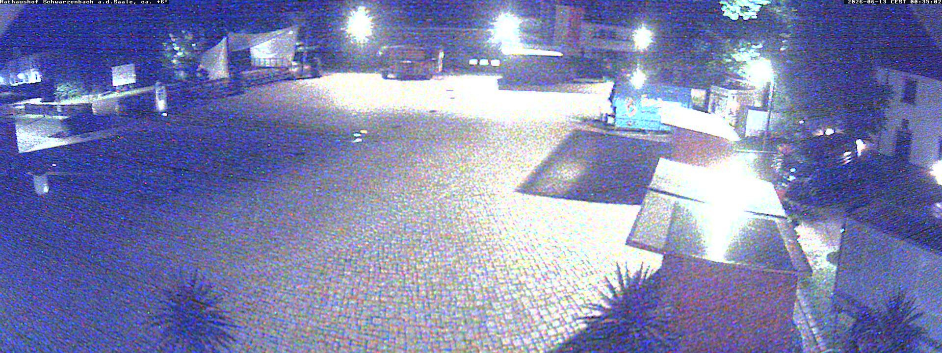 Archiv Foto Webcam Schwarzenbach an der Saale Rathaushof