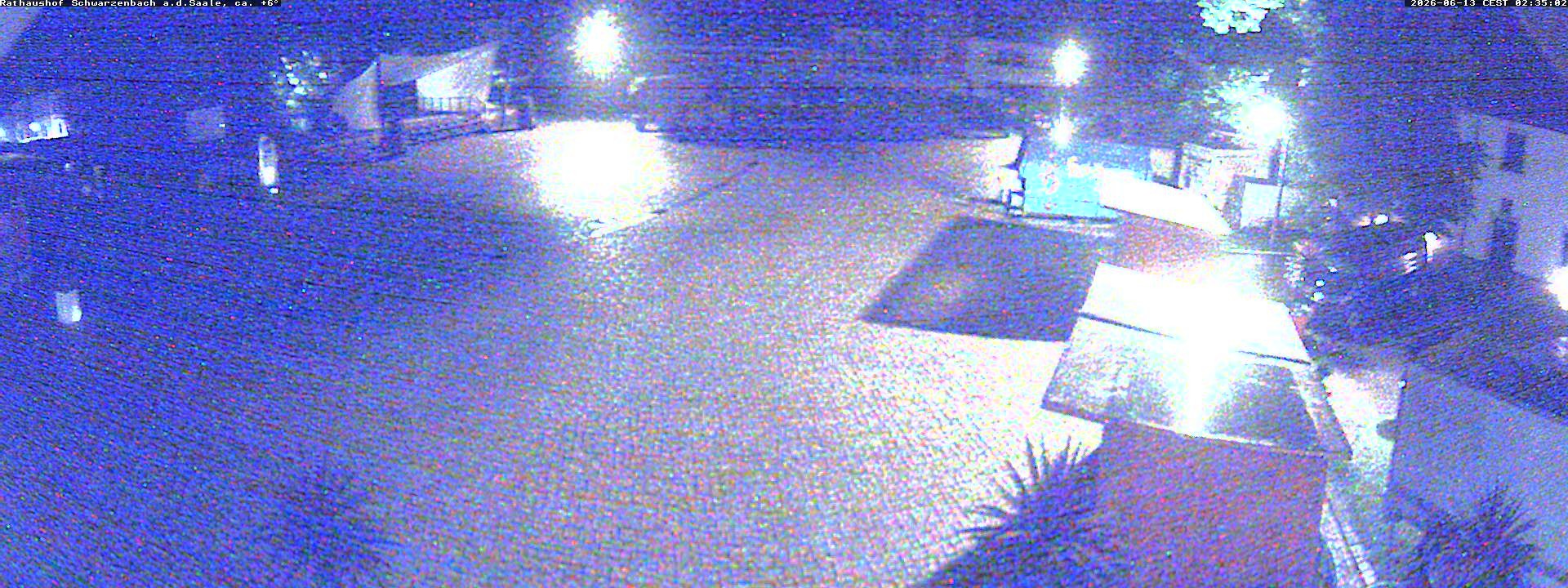 Archiv Foto Webcam Schwarzenbach an der Saale Rathaushof