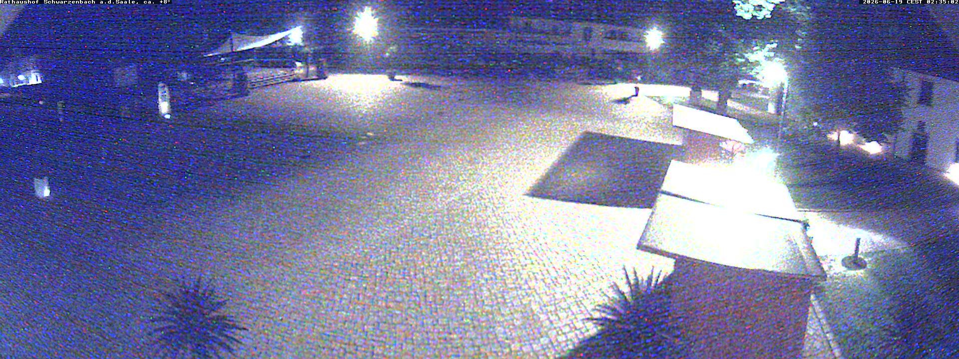 Archiv Foto Webcam Schwarzenbach an der Saale Rathaushof