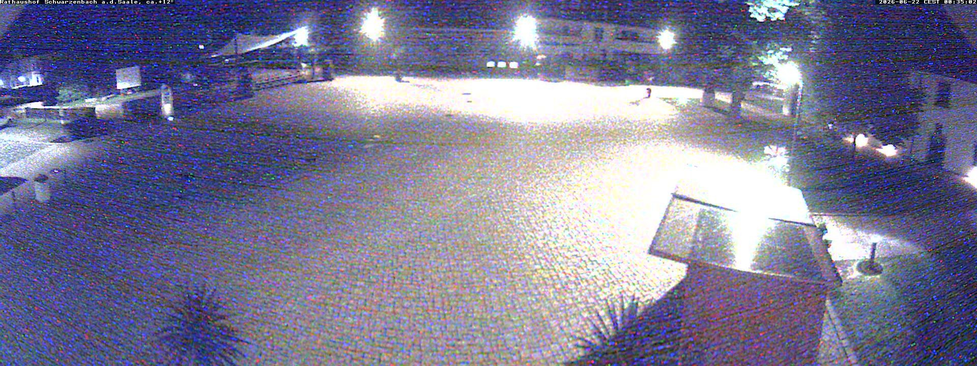 Archiv Foto Webcam Schwarzenbach an der Saale Rathaushof